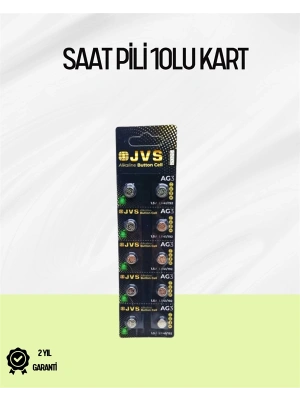 AG3 Düğme Pil 1.5V Alkalin - Uzun Ömürlü Enerji Kaynağı