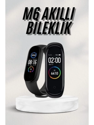 Akıllı Bileklik Android ve İOS Uyumlu Bildirim ve Çağrı Görme Spor Takibi