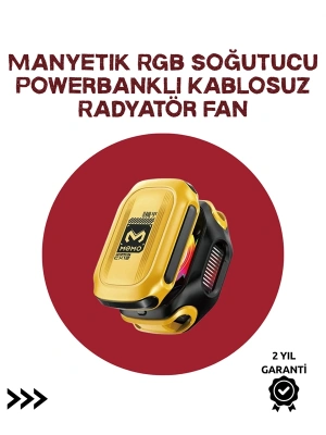 Akıllı Dijital Kontrollü Soğutucu | AI & Standart Mod | 7 Kanatlı Fan Tasarımı