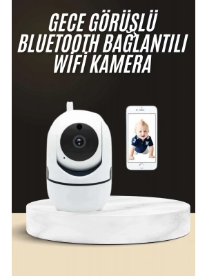 Akıllı Güvenlik Kamerası HD Görüntü Kalitesi Hareket Algılama Wifi Kamera