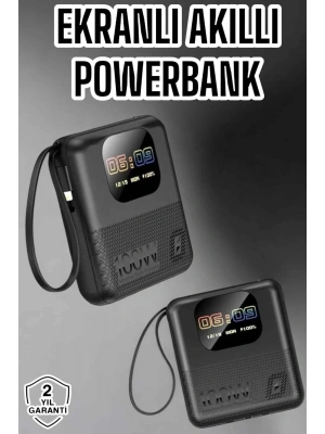 Akıllı Powerbank 10.000 MAH Müzik Dinleme Mesaj Gönderme Arama Cevaplama