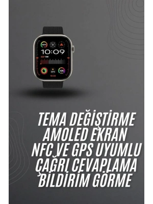 Akıllı saat 2.02 inch Nabız Ölçer Arama Konuşma Müzik Dinleme