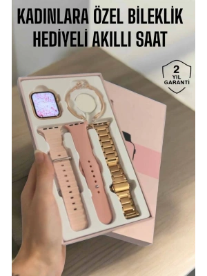 Akıllı Saat Adımsayar, Nabız Takibi ve GPS Destekli Kadınlara Özel