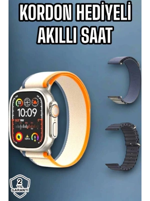 Akıllı Saat Android ve İOS Uyumlu NFC Ve GPS Özelliği Arama Cevaplayan