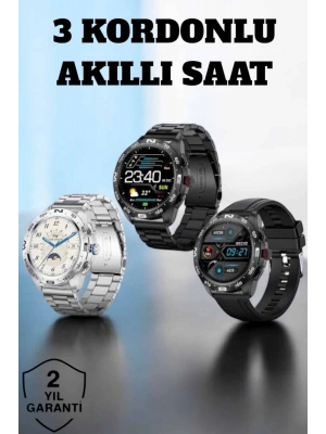 Akıllı Saat Arama Cevaplayan Titreşim Özelliğiyle Bildirim Görebilen