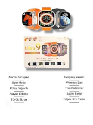 Akıllı Saat Bluetooth Araması, Spor Modları ve Sağlık İzleme ile Hayatınızı Kolaylaştıran Akıllı Saat