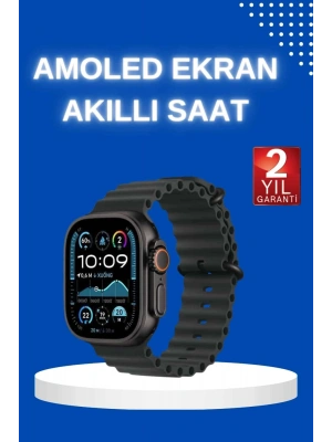 Akıllı Saat Bluetooth Bağlantılı NFC ve GPS Uyumlu Nabız Ölçer Sesli Görüşme