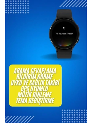 Akıllı Saat Çok Fonksiyonlu Çağrı Cevaplayabilen Bildirim Görme Uzun Pil Ömrü