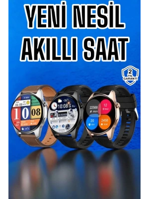 Akıllı Saat Çok Fonksiyonlu Yeni Nesil Bluetooth Bağlantılı Sesli Görüşme