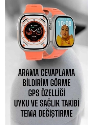 Akıllı Saat GPS, Sağlık Ve Uyku Takibi Arama Cevaplayan Bluetooth Bağlantılı