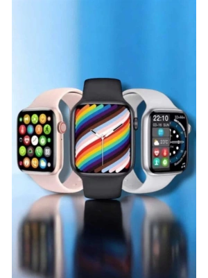 Akıllı Saat iOS ve Android ile Uyumlu Şık ve Çok Fonksiyonlu