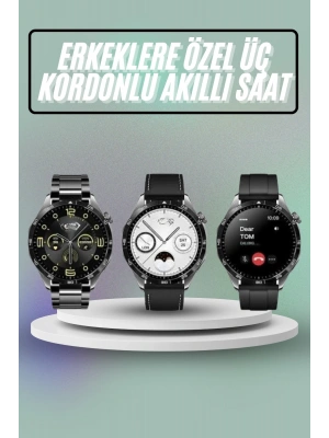 Akıllı Saat Ios Ve Android Tüm Telefonlara Uyumlu Çok Fonksiyonlu Amoled Ekran