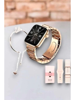 Akıllı Saat Kadınlara Uyku Ve Sağlık Takibi Yapabilen Bileklik Hediyeli