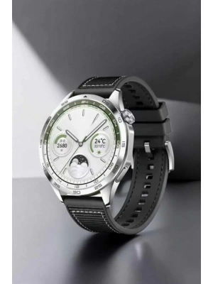 Akıllı Saat Metal Kordonlu GPS ve NFC Uyumlu Arama Cevaplayan