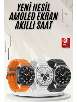 Akıllı Saat Müzik Dinleme Nabız Ölçer NFC ve GPS Uyumlu Sesli Asistan