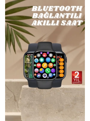 Akıllı Saat Nabız Ölçebilen Adımsayar Kalori Hesaplama Tema Değiştirme GPS Uyumlu
