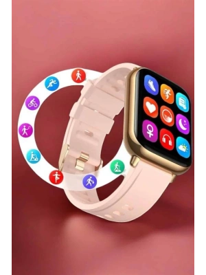 Akıllı Saat Sesli Görüşme Bildirim Görme Uyku ve Sağlık Takibi