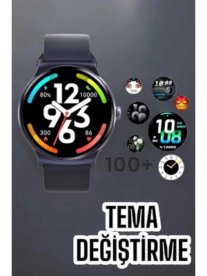 Akıllı Saat Sesli Görüşme Bluetooth Bağlantılı 3 Kordonlu