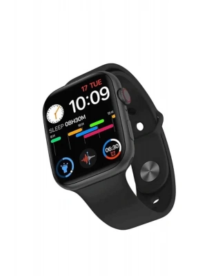 Akıllı Saat Sesli Görüşme Bluetooth Bağlantılı Kablosuz Şarj Özelliği