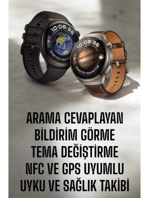 Akıllı Saat Sesli Görüşme, NFC Uyumlu, Bildirim Görme ve Uyku ve Sağlık Takibi