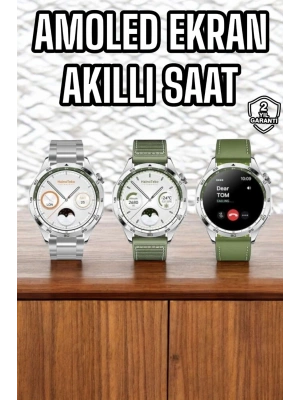 Akıllı Saat Sesli Görüşme Uyku ve Sağlık Takibi NFC Uyumlu