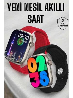 Akıllı Saat Tema Değiştirme Uyku ve Sağlık Takibi Bluetooth Bağlantılı