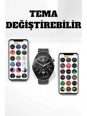 Akıllı Saat Uyku Ve Sağlık Takibi Bildirim Görme Arama Cevaplama