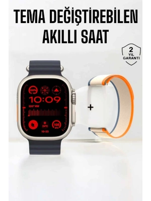 Akıllı Saat Yeni Nesil Sesli Asistan Uyku ve Sağlık Takibi Adımsayar