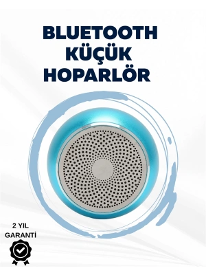 Alüminyum Gövdeli Mini Bluetooth Hoparlör – Dayanıklı ve Şık Tasarım