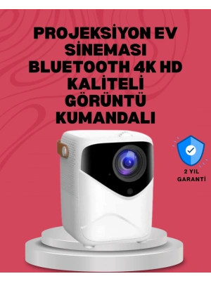 Android Sistemli Mini Projektör – Uygulama Destekli Akıllı Kullanım