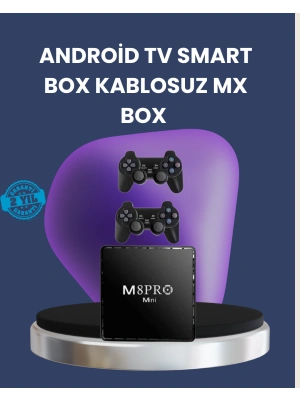 Android TV Box 10K Ultra HD Medya Oynatıcı ve Oyun Cihazı