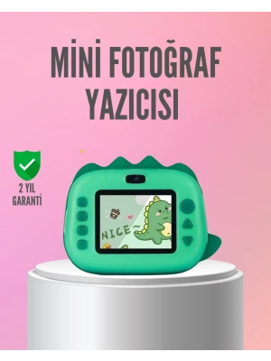 Anında Baskı Özellikli GCH62 Çift Lensli Dijital Kamera