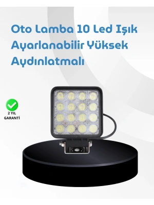 Araç Dışı Aydınlatma İçin LED Far | Zorlu Koşullara Dayanıklı, Çok Amaçlı