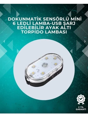 Araç İçi Dekorasyon İçin Manyetik ve Yapışkanlı LED Ambiyans Lambası