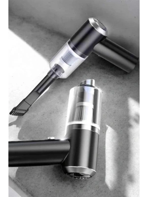 Araç İçi Süpürge Vakumlu Şarjlı Süpürge Filtreli