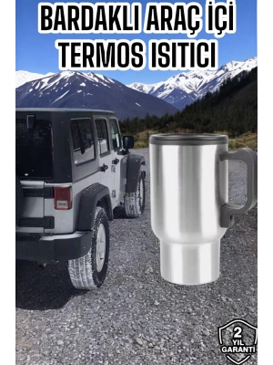 Araç İçi Termos 12 Watt Isıtıcı Uzun Süre Sıcak Tutabilen