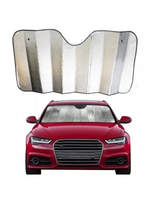 Araç Ön Cam Katlanabilir Güneşlik UV ve Isı Koruma Renault Megane Fiat Egea Hyundai i20 Opel Astra