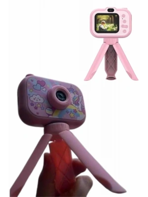 Ayaklı Çocuk Kamerası Tripodlu Mini 1080p Hd Çocuk Kamera