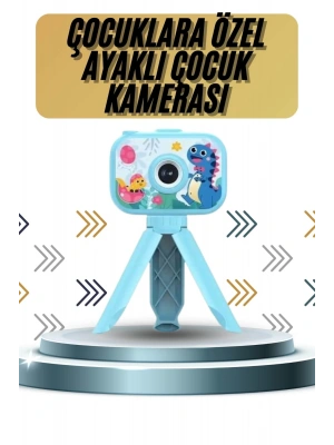 Ayaklı Çocuk Kamerası Tripodlu Mini 1080p Hd Çocuk Kamera