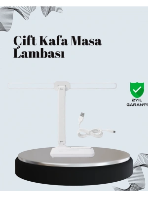 Ayarlanabilir Açıya Sahip Masa Lambası | Kademeli Işık Seviyesi, Modern ve Kompakt Tasarım