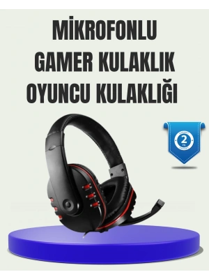 Ayarlanabilir Başlıklı Gaming Kulaklık – Üstün Ses ve Mikrofon Kalitesi