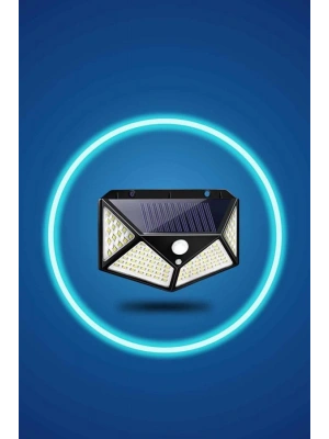 Bahçe Lambası Bahçe Aydınlatma Sensörlü Suya Dayanıklı 100 Led