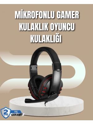 Bilgisayar Uyumlu Oyun Kulaklığı – Stereo Ses Deneyimi