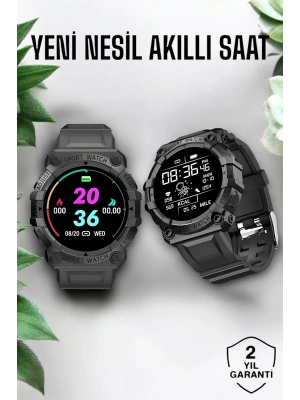 Bluetooth 5.0 Destekli Çok Fonksiyonlu Yeni Nesil Akıllı Saat