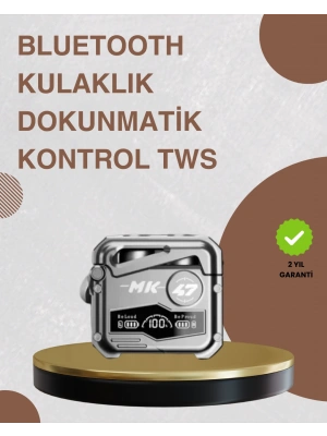 Bluetooth 5.0 Kulak İçi Kablosuz Kulaklık – Dokunmatik Kontrol, Düşük Gecikme