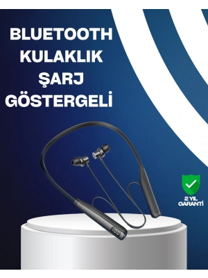 Bluetooth 5.3 Boyun Bantlı Kulaklık – Oyun ve Müzik Modu, SD Kart Desteği