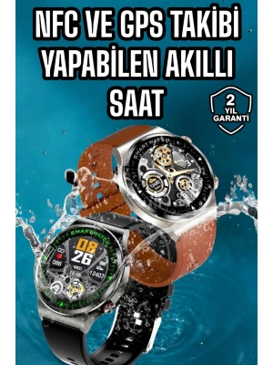 Bluetooth Bağlantılı Akıllı Saat Tüm Telefonlara Uyumlu Değiştirilebilir Kordon