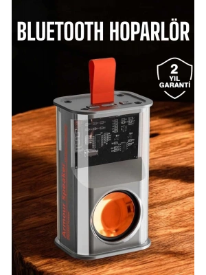 Bluetooth Bağlantılı Kablosuz Taşınabilir Güçlü Ses Performansı