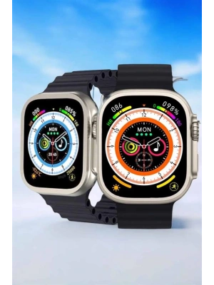 Bluetooth Bağlantılı Nabız, Kan Basıncı, Oksijen Ölçer Akıllı Saat