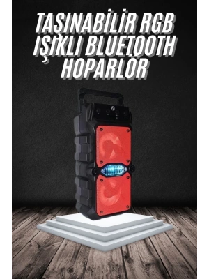 Bluetooth Hoparlör Çift Mikrofonlu Güçlü Ses Kaliteli Kesintisiz Kablosuz